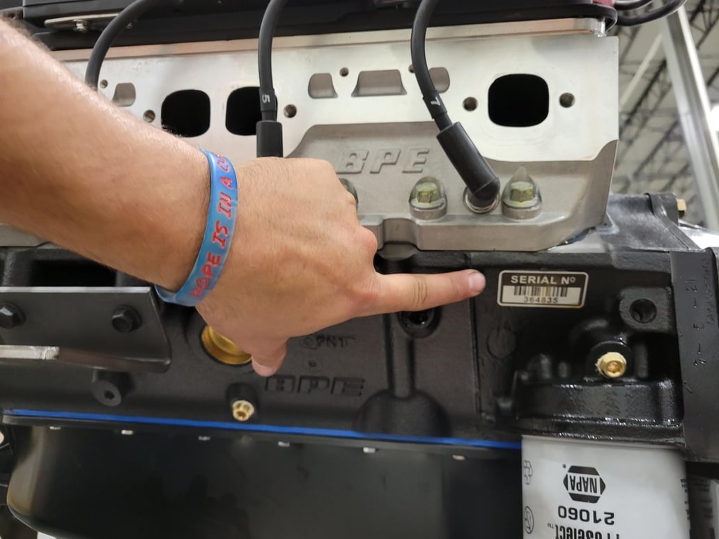 Ls Engine Serial Number Location